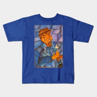 Bluesman Cubed Kids T-Shirt